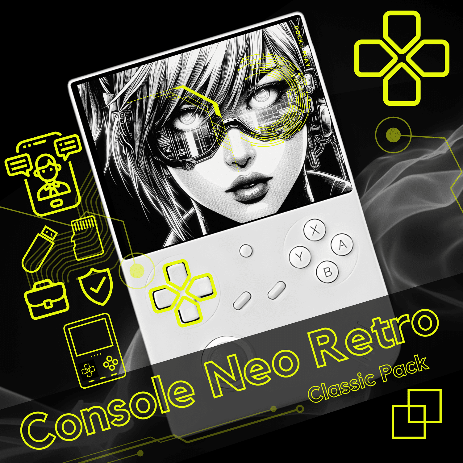 Console Portable Retrogaming "Neo Retro"