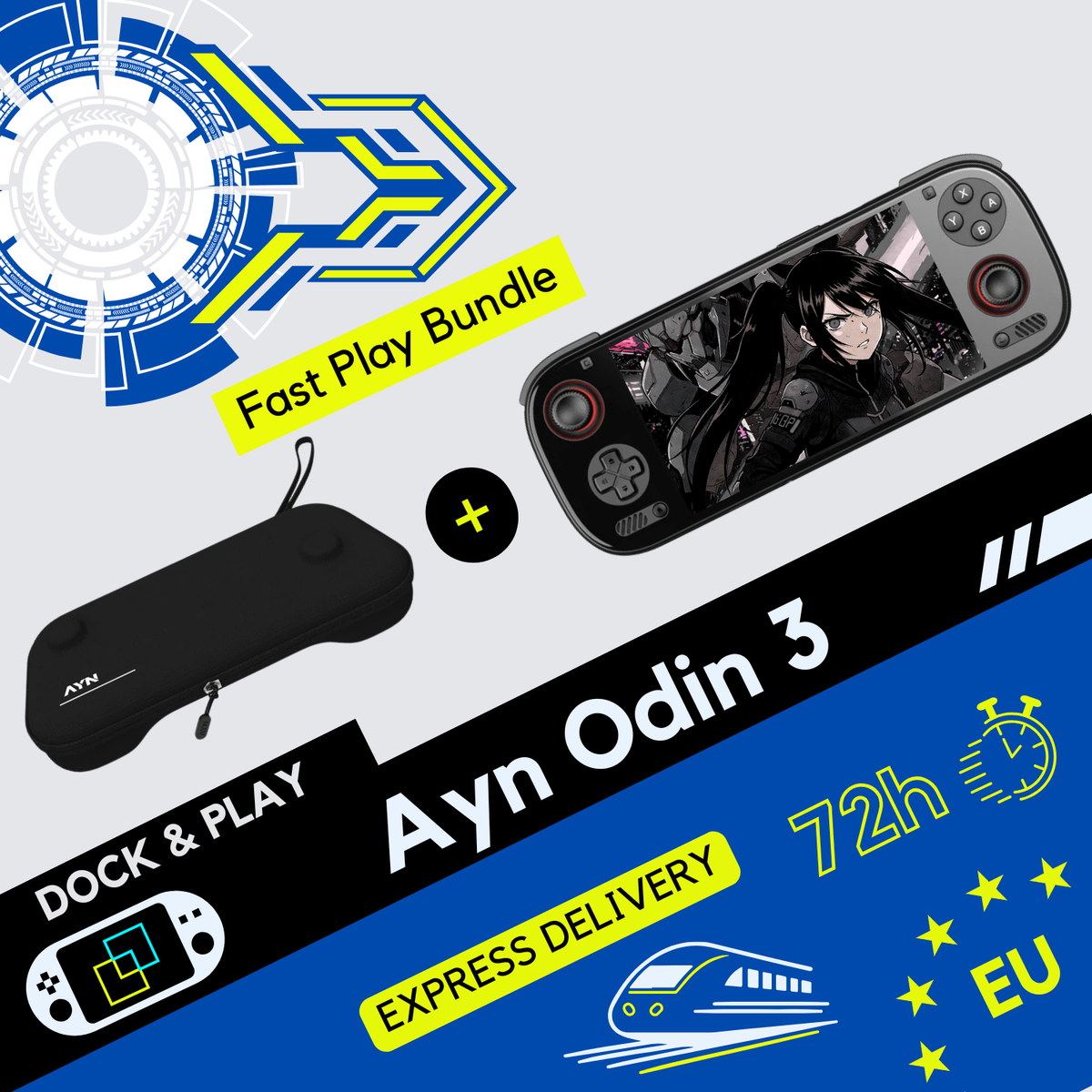 Ayn Odin 3 Android Retrogaming FastPlay Console