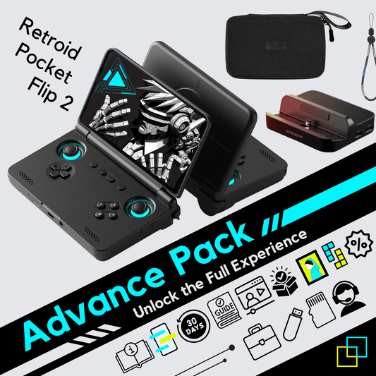 Retroid Pocket Flip 2 • Advance Pack - Retrogaming Android Console
