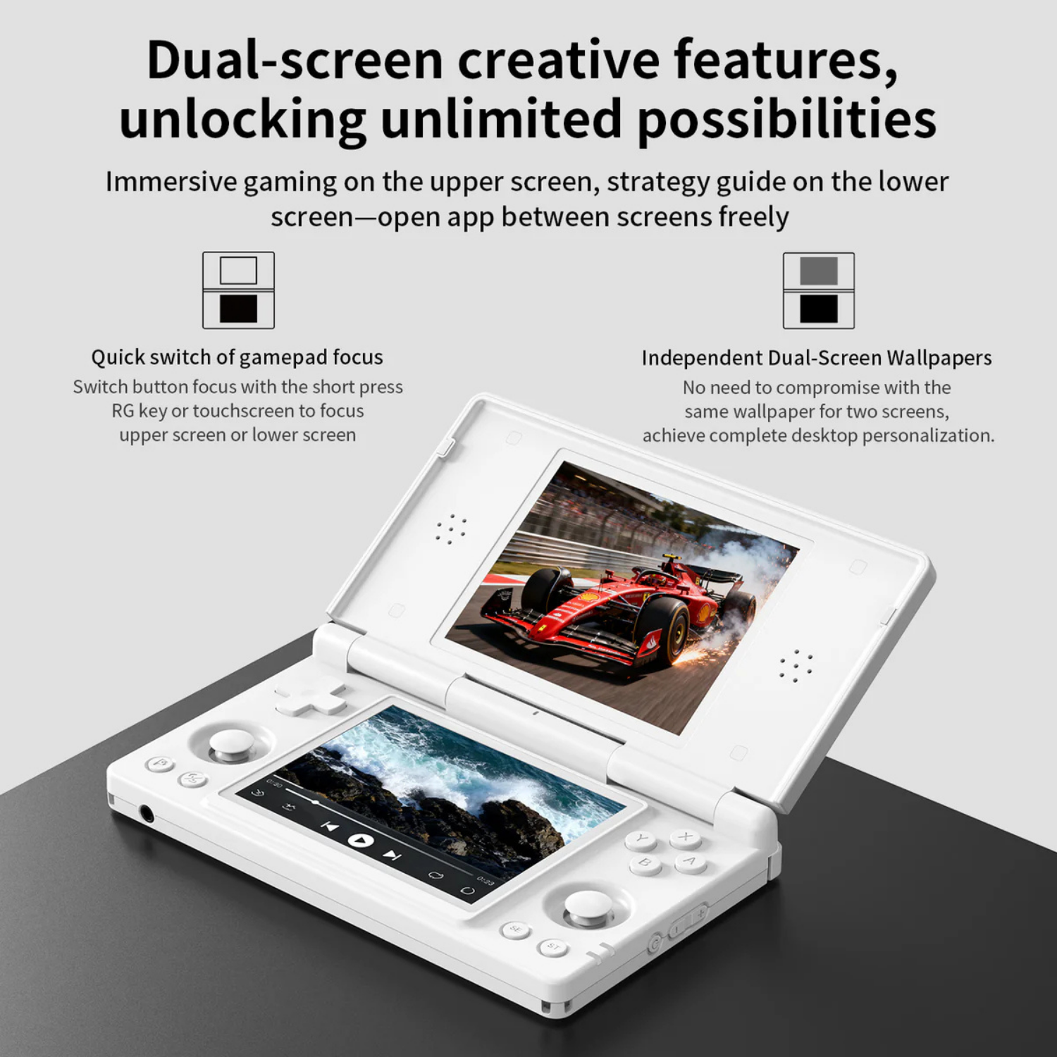 Anbernic RG DS - Dual Screen Android Retrogaming Console Anbernic RG DS - Dual Screen Android Retrogaming Console