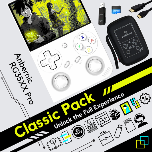 Anbernic RG35XX Pro • Classic Pack - Retrogaming Portable Console