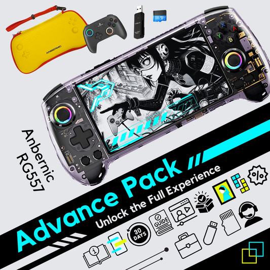 Anbernic RG557 • Advance Pack - Retrogaming Android Console