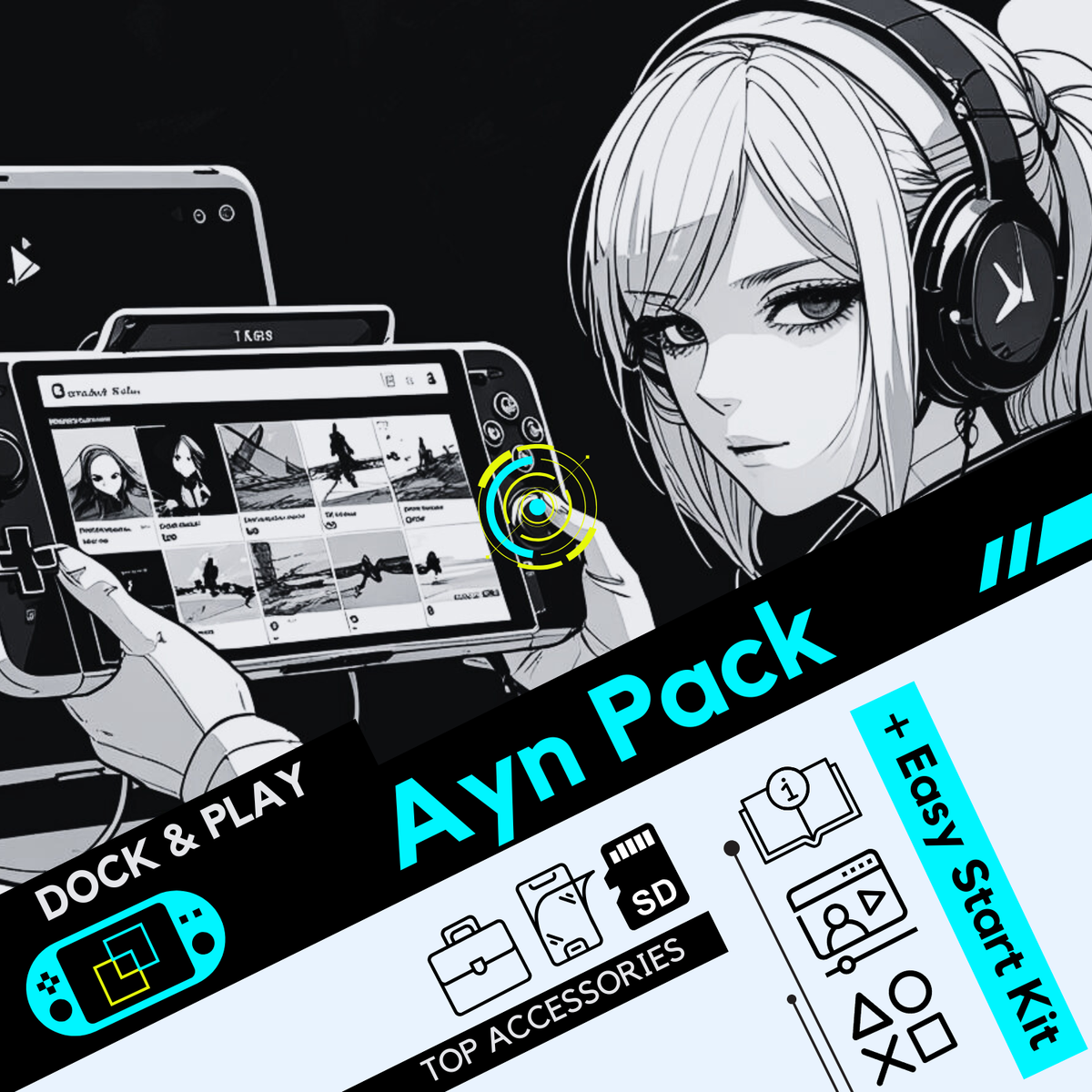 Ayn Advance Pack • Retrogaming Android Console - Odin, Portal, Thor