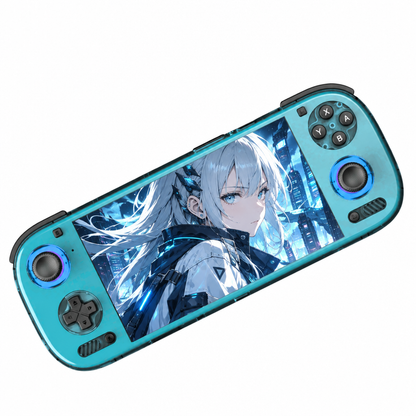 Ayn Odin 3, coloris bleu transparent