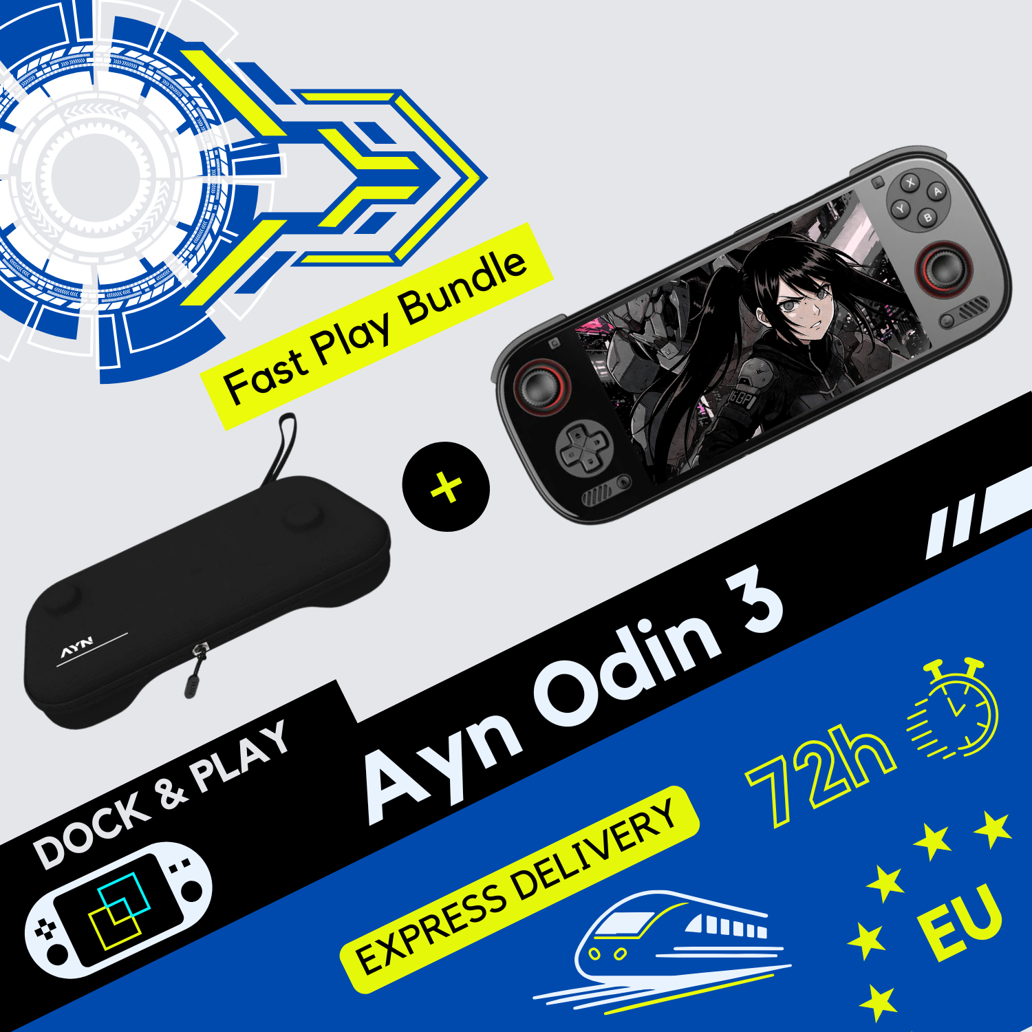 Ayn Odin 3 Android Retrogaming FastPlay Console