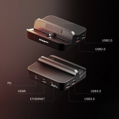 Dock officiel Retroid Pocket, sortie HDMI
