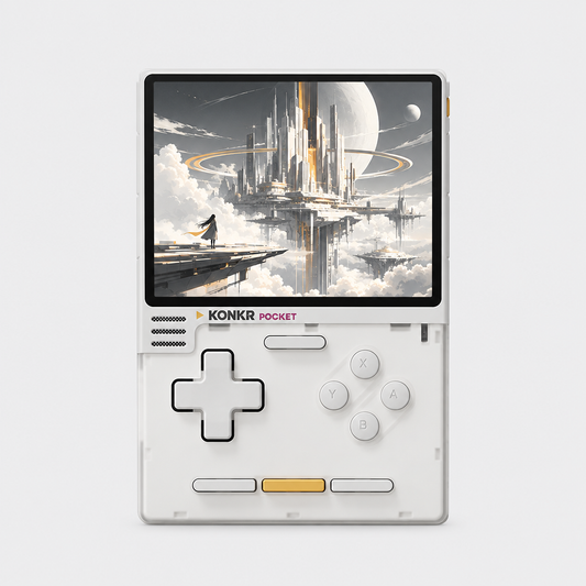 KONKR Pocket Block, coloris Atomic White, vue de face