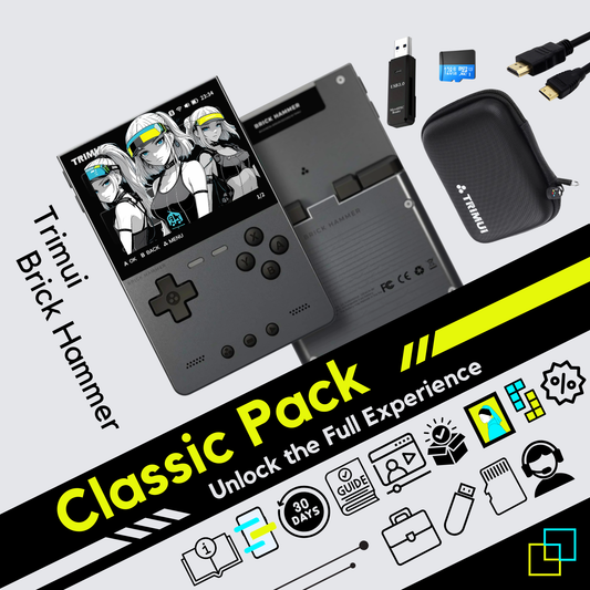 Trimui Brick Hammer • Classic Pack - Retrogaming Portable Console