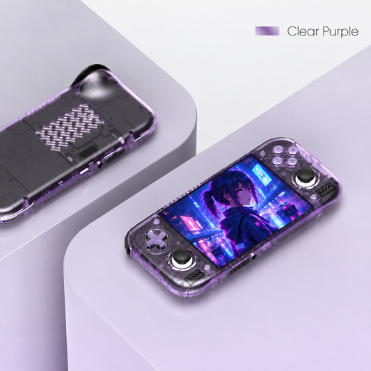 Visuel Clear Purple avec cartouche officiel