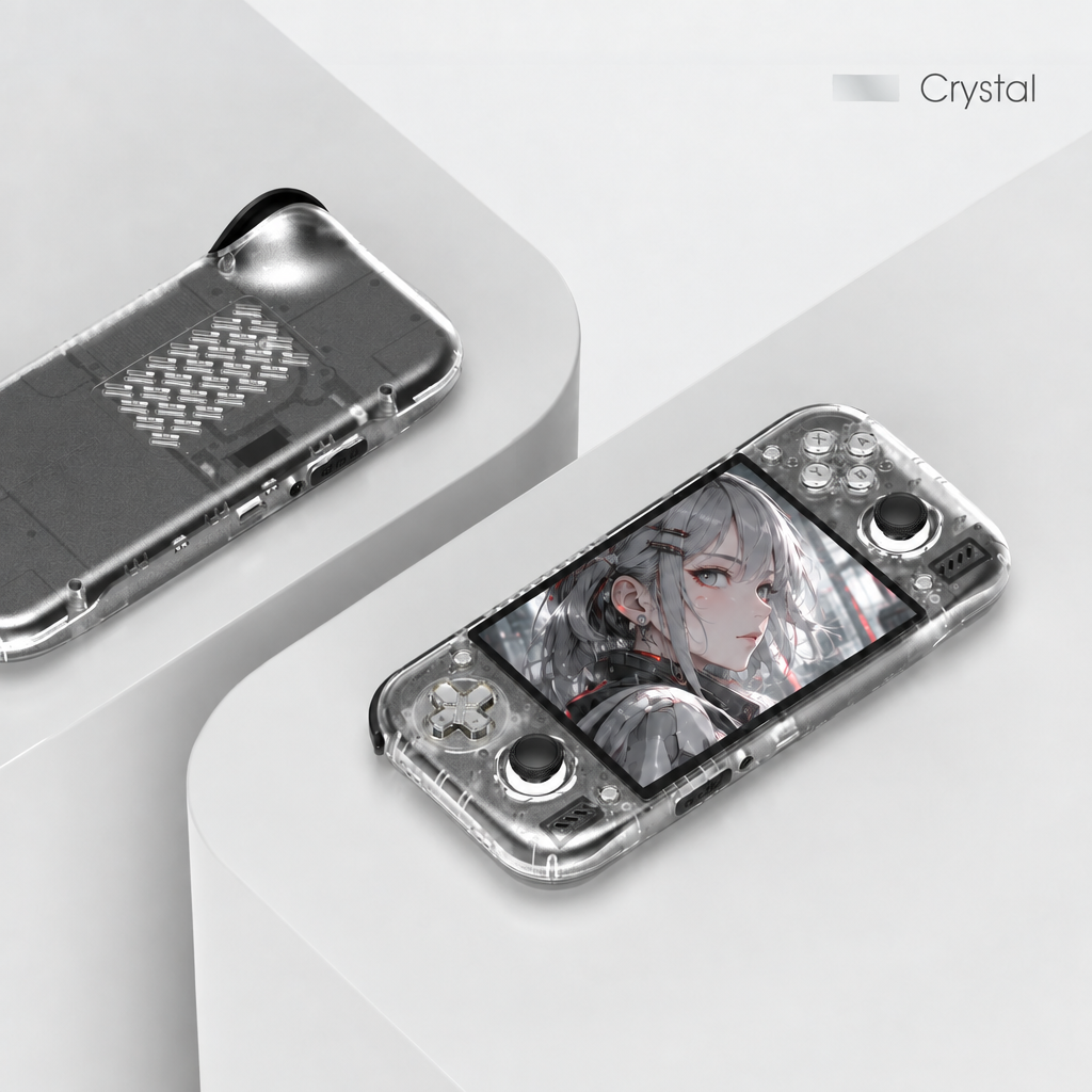 Visuel Crystal avec l’illustration conservée et l’échantillon ajouté